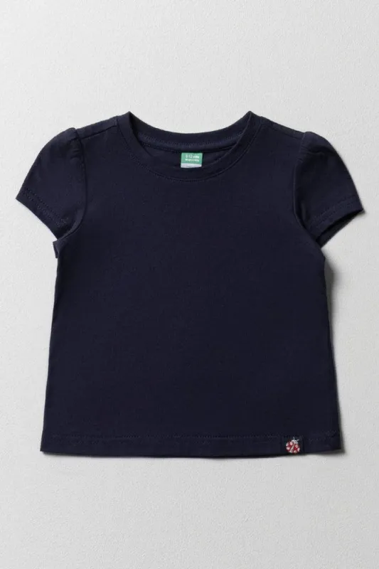 Short Sleeve T-Shirt Navy sold by Ackermas