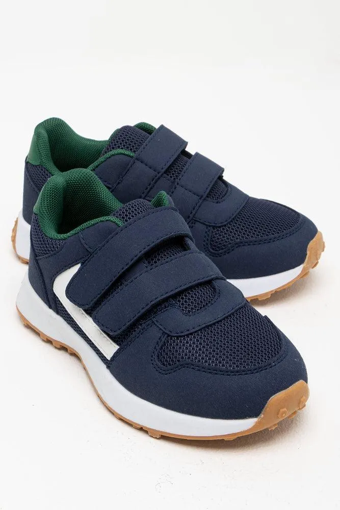 Retro Trainer Navy sold by Ackermas