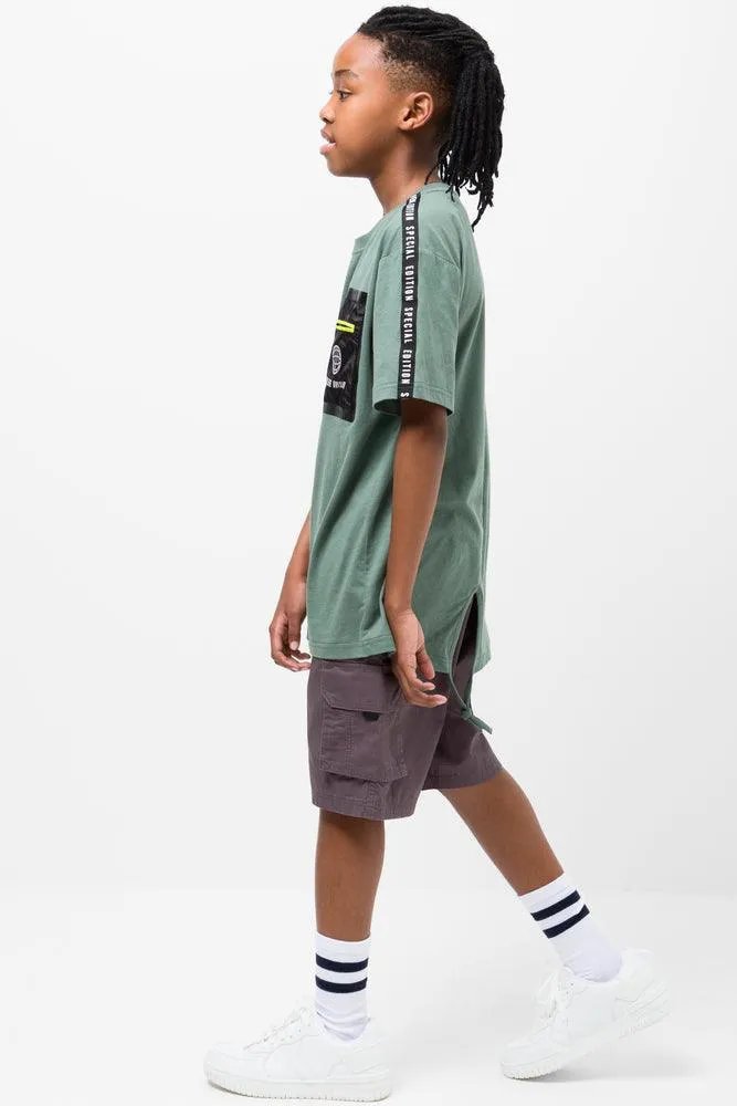 Short Sleeve T-Shirt Green sold by Ackermas product image thumbnail 2