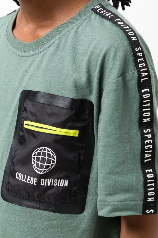 Short Sleeve T-Shirt Green sold by Ackermas product image thumbnail 4