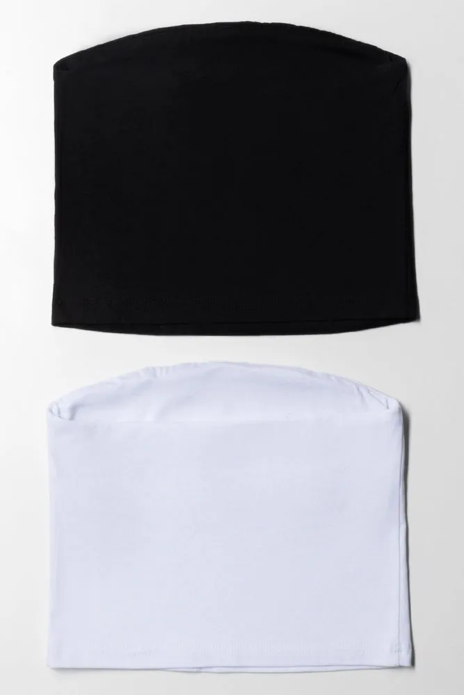 Boobtube 2 Pack Black And White Butterfly sold by Ackermas product image thumbnail 3