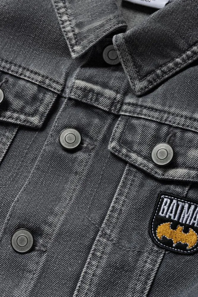 Batman Denim Jacket Grey sold by Ackermas product image thumbnail 2