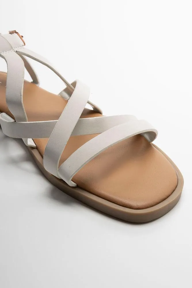 Strappy Sandal White sold by Ackermas product image thumbnail 3