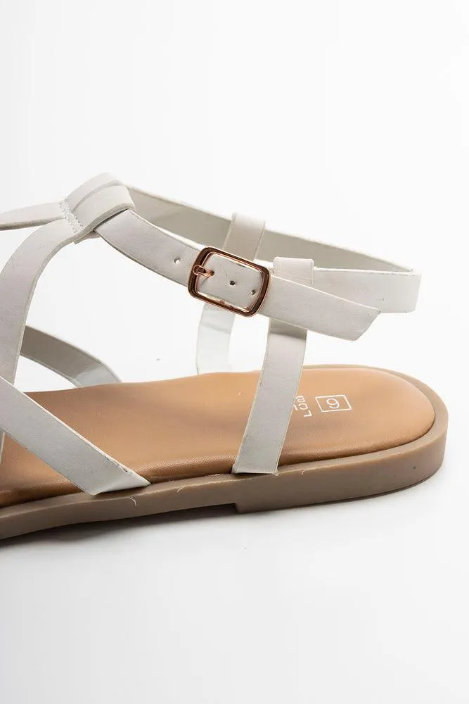 Strappy Sandal White sold by Ackermas product image thumbnail 4
