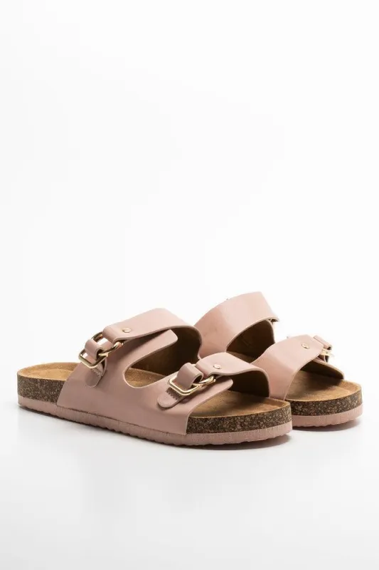 Ring Buckle Health Sandal Pink sold by Ackermas