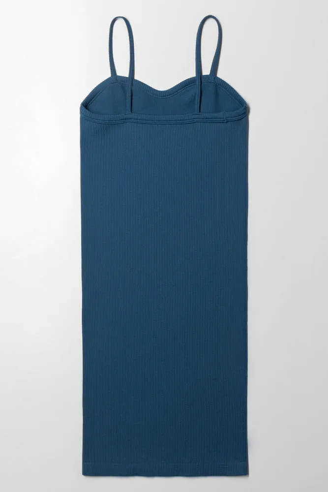 Seamless Strappy Dress Teal sold by Ackermas product image thumbnail 3