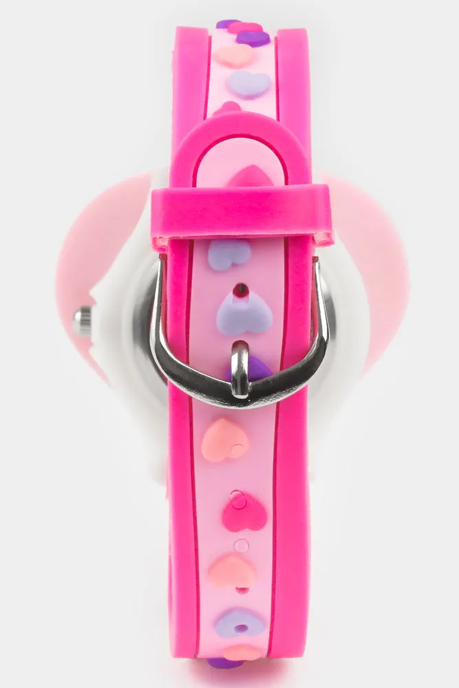 Heart Watch Pink sold by Ackermas product image thumbnail 3