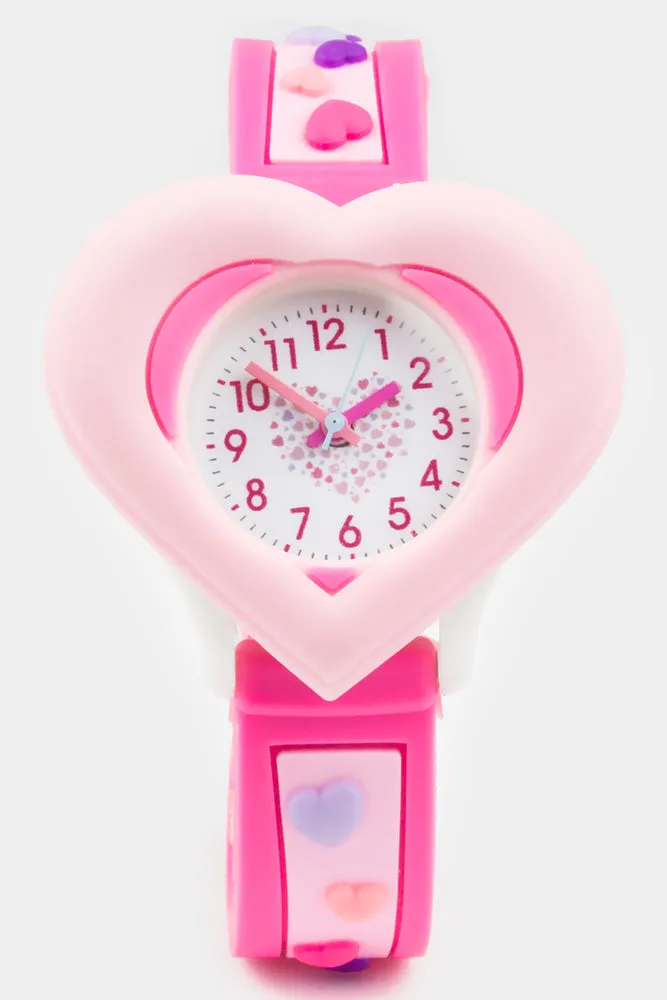 Heart Watch Pink sold by Ackermas