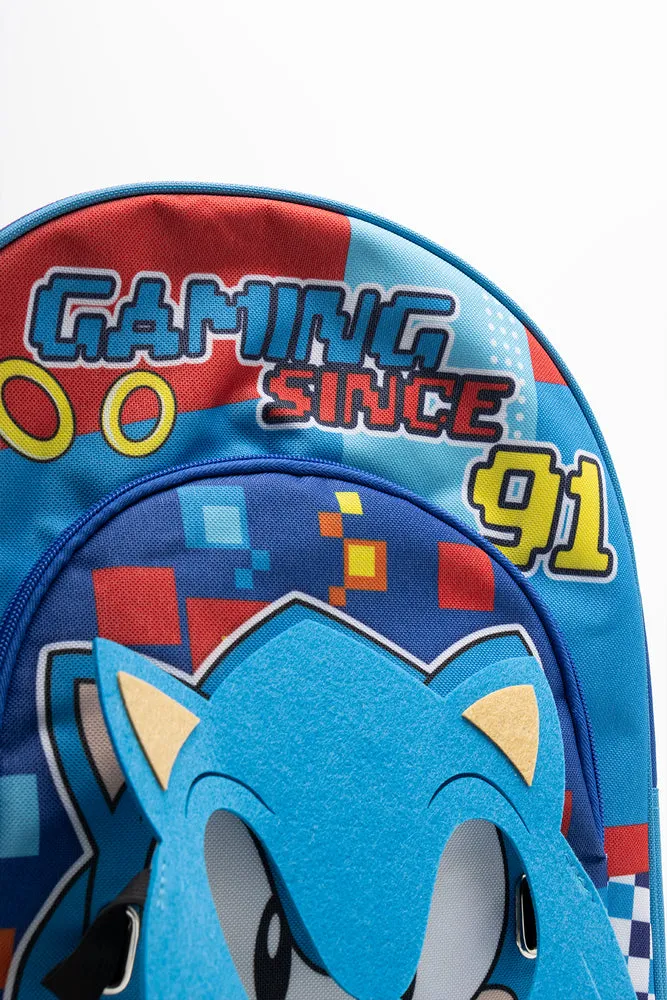 Sonic 3D Mask Back Pack Blue sold by Ackermas product image thumbnail 5