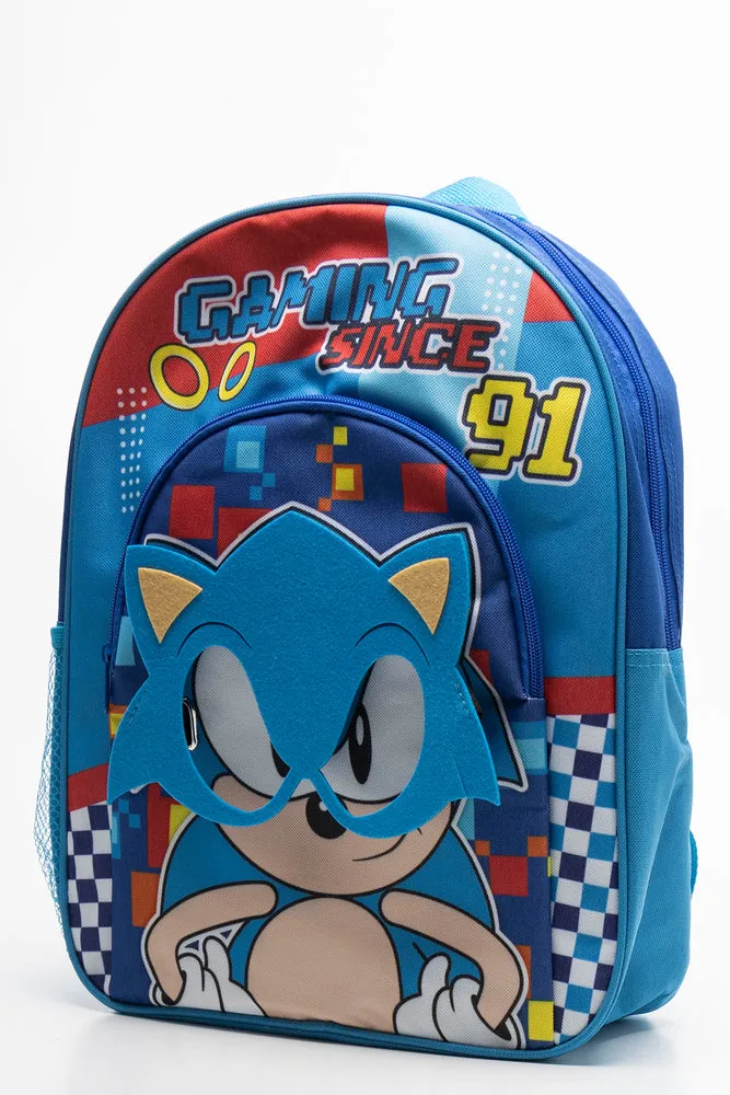Sonic 3D Mask Back Pack Blue sold by Ackermas product image thumbnail 2