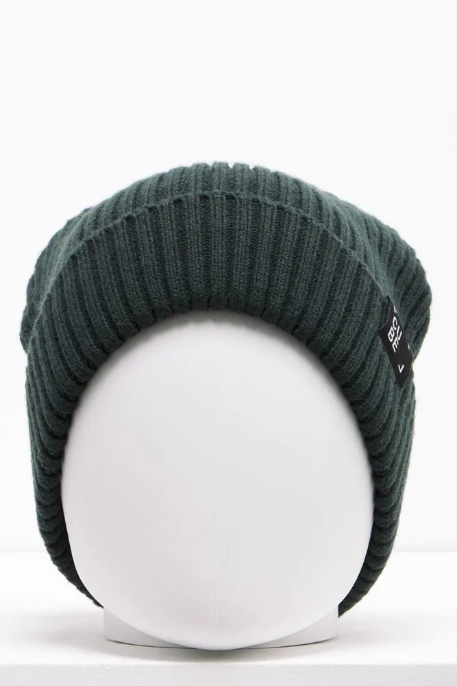 Rib Beanie Green sold by Ackermas