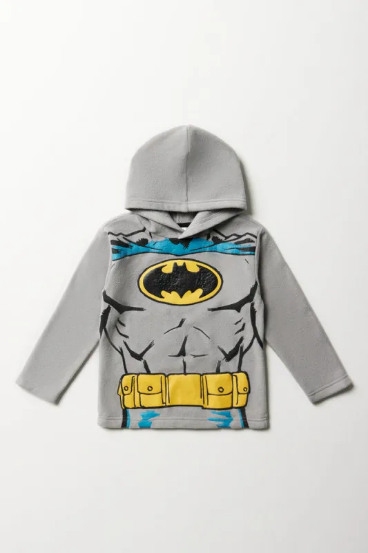 Batman Hoodie Grey sold by Ackermas