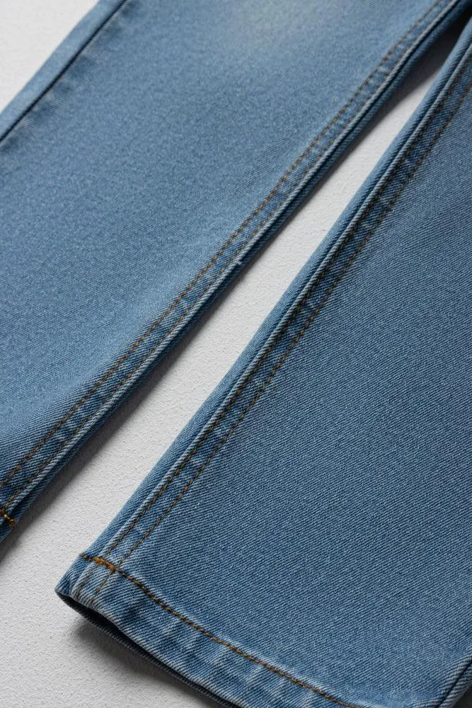 Ripped Skinny Denim Jeans Blue sold by Ackermas product image thumbnail 2