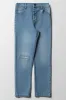 Ripped Skinny Denim Jeans Blue sold by Ackermas