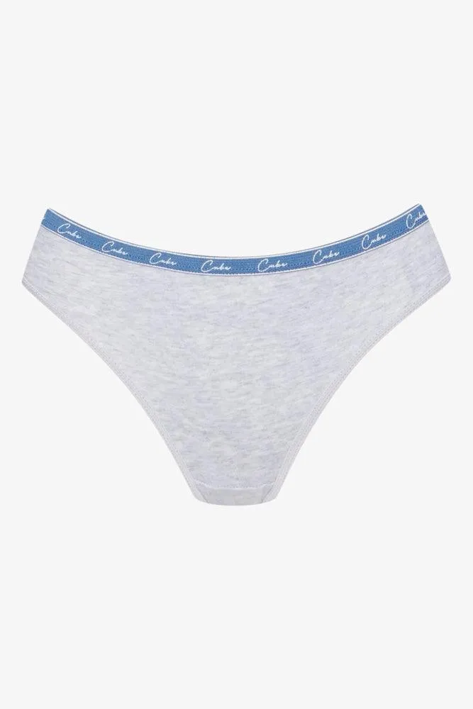 3 Pack Bikini Panties White, Grey & Black sold by Ackermas product image thumbnail 4