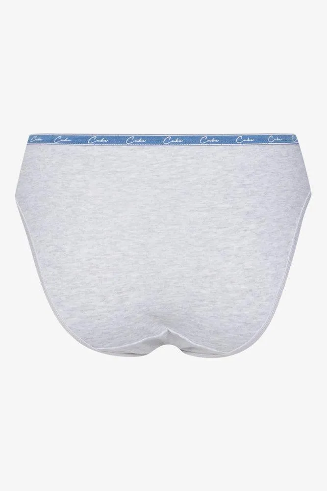 3 Pack Bikini Panties White, Grey & Black sold by Ackermas product image thumbnail 5