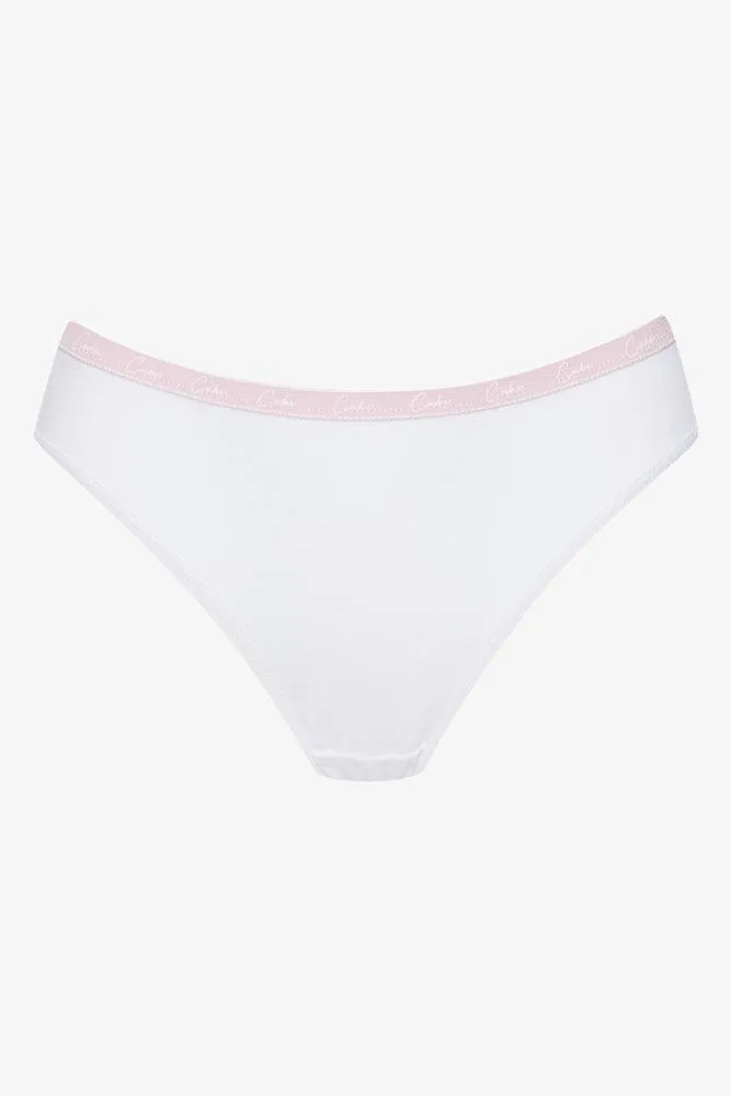 3 Pack Bikini Panties White, Grey & Black sold by Ackermas product image thumbnail 2