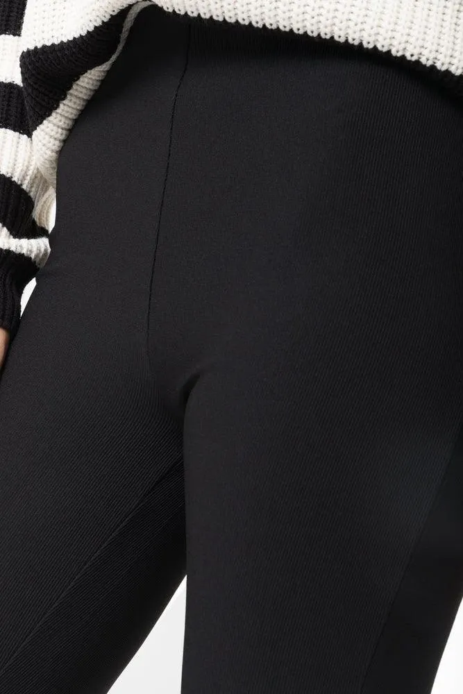 Flare Leggings Black sold by Ackermas product image thumbnail 4