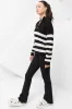 Flare Leggings Black sold by Ackermas