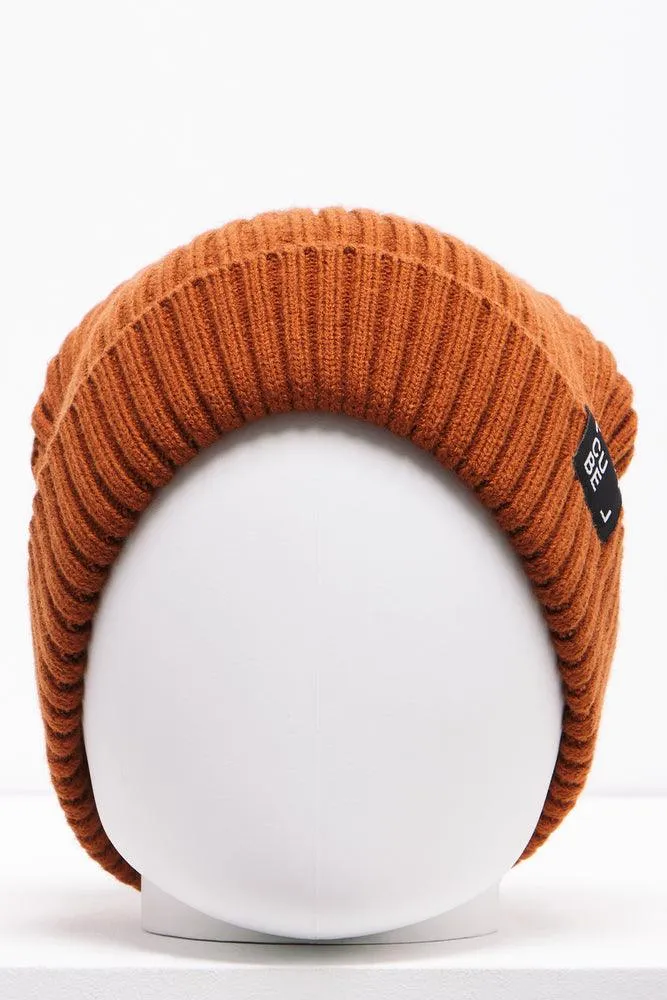 Rib Beanie Rust sold by Ackermas