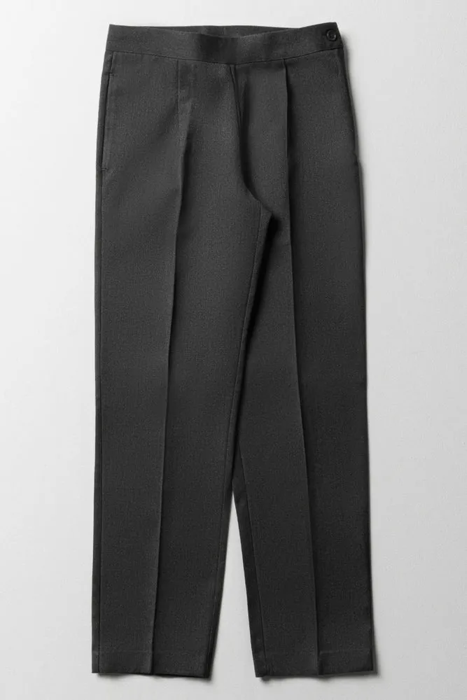 Girls Regular Fit Pants Grey sold by Ackermas