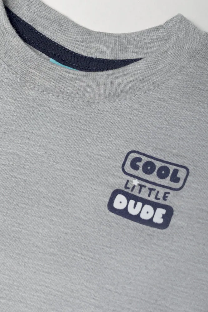 Long Sleeve T-Shirt Grey sold by Ackermas product image thumbnail 2