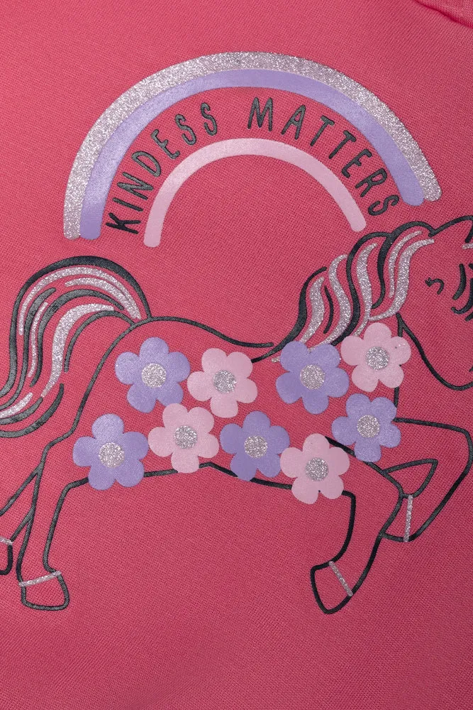 2 Pack Unicorn Tracktops Pink And Black sold by Ackermas product image thumbnail 3