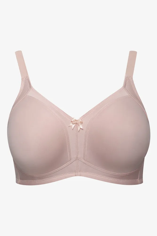 2 Pack Non Padded Wirefree Bra Pink & Grey sold by Ackermas product image thumbnail 2