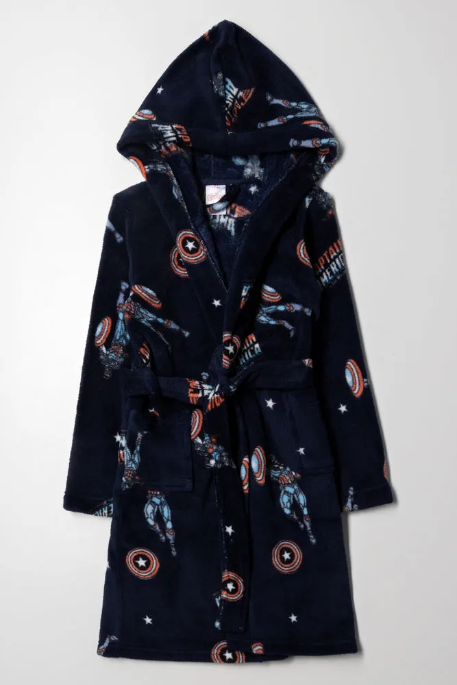 Captain America Gown Navy sold by Ackermas