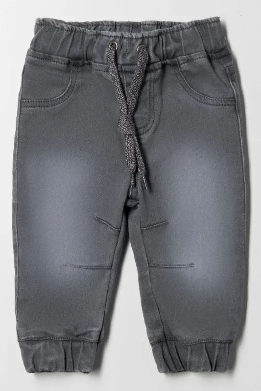 Denim Jogger Grey sold by Ackermas
