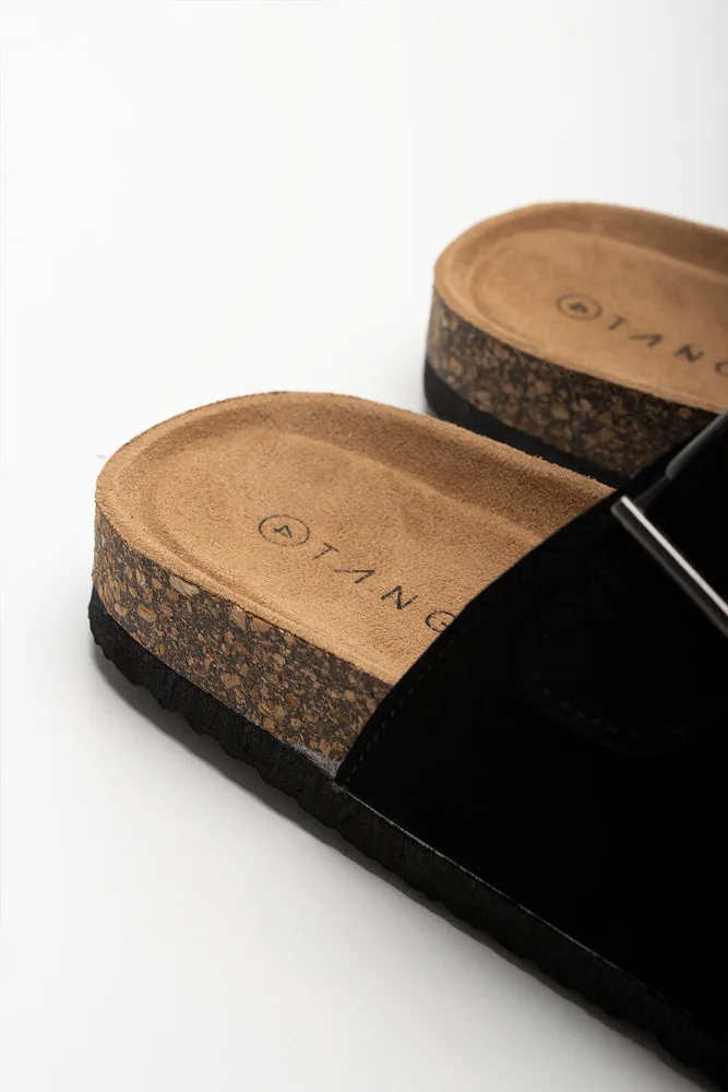 Double Band Buckle Sandal Black sold by Ackermas product image thumbnail 4