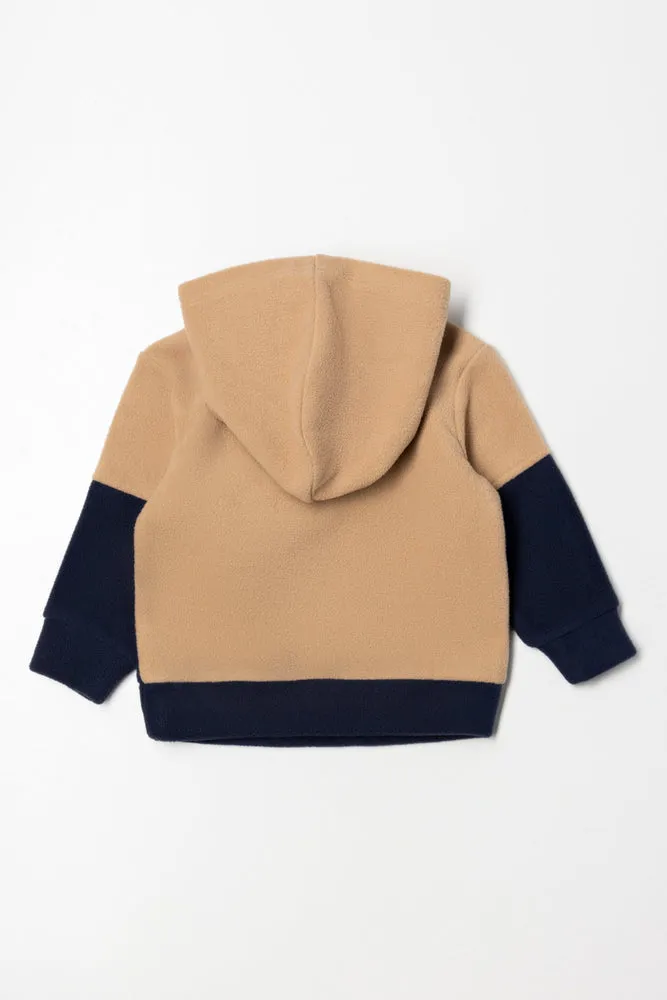 Car Colour Block Tracktop Navy And Natural sold by Ackermas product image thumbnail 3