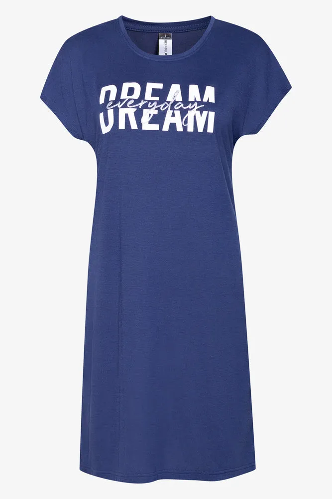 Sleepshirt Navy sold by Ackermas