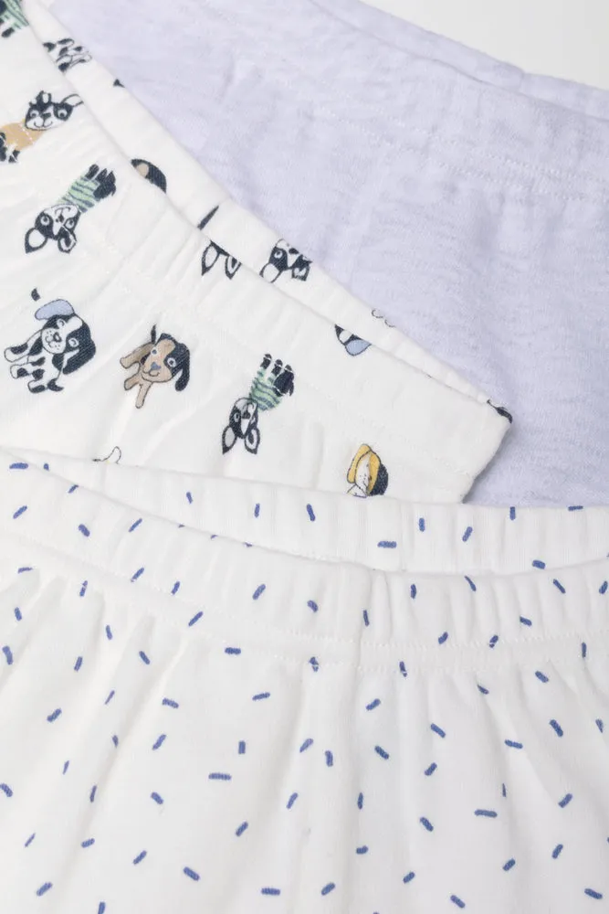 3 Pack Leggings Blue And White sold by Ackermas product image thumbnail 2