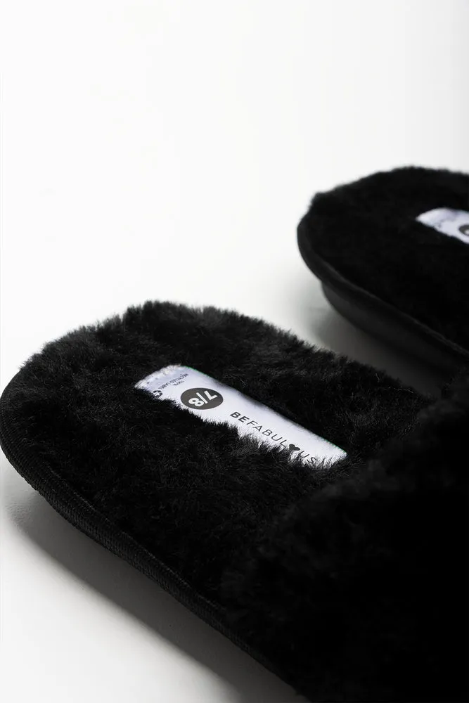 Seam Slipper Black sold by Ackermas product image thumbnail 4