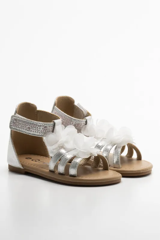 Flower Sandal Silver sold by Ackermas