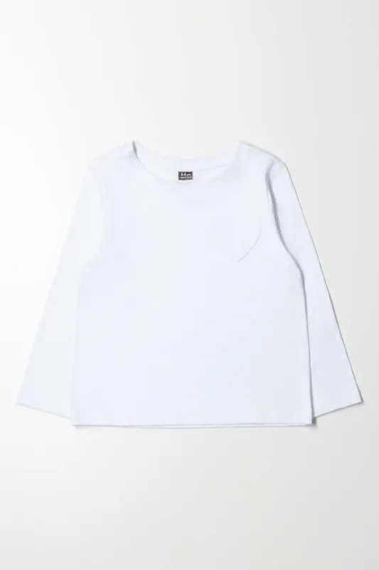 Long Sleeve T-Shirt White sold by Ackermas