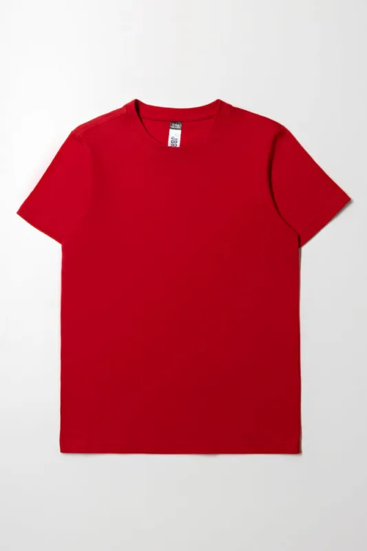 Short Sleeve T-shirt Red sold by Ackermas