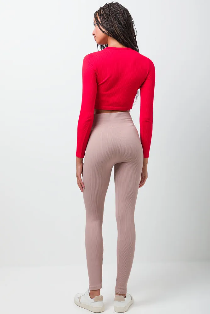 Seamless Long Sleeve Red sold by Ackermas product image thumbnail 3