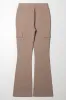 Flare Cargo Legging Natural sold by Ackermas