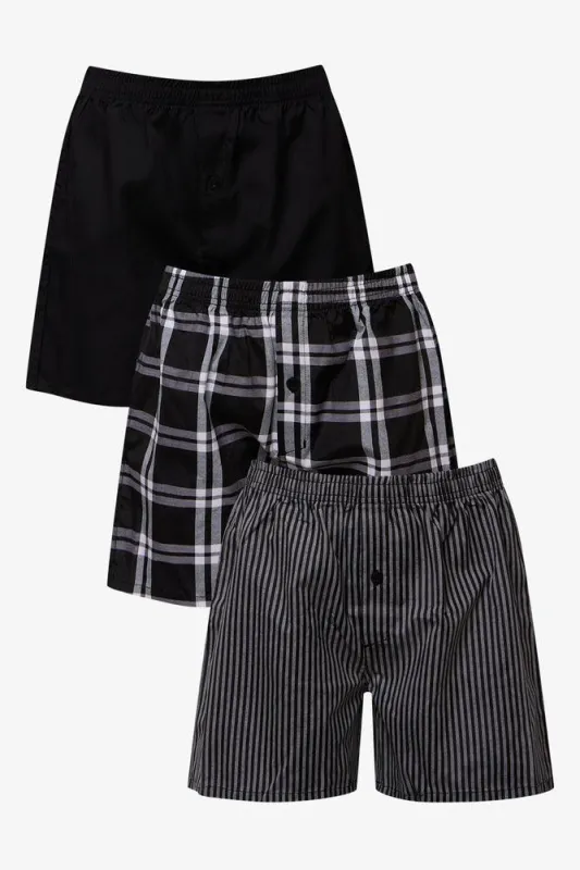 3 Pack Boxers Black sold by Ackermas