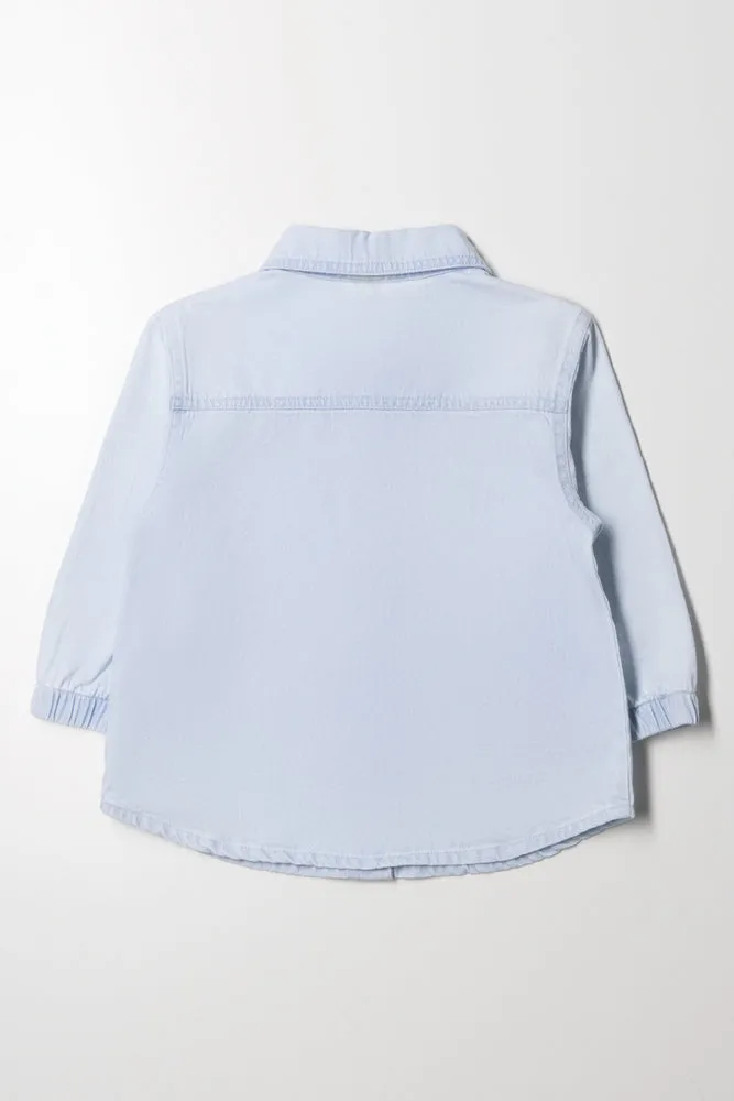 Denim Shirt Light Blue sold by Ackermas product image thumbnail 3