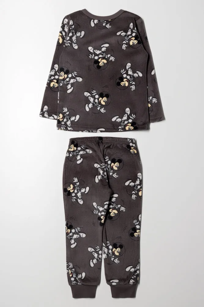 Mickey Mouse Long Sleeve Pyjamas Dark Grey sold by Ackermas product image thumbnail 4