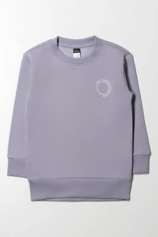 Crew Neck Tracktop Grey sold by Ackermas