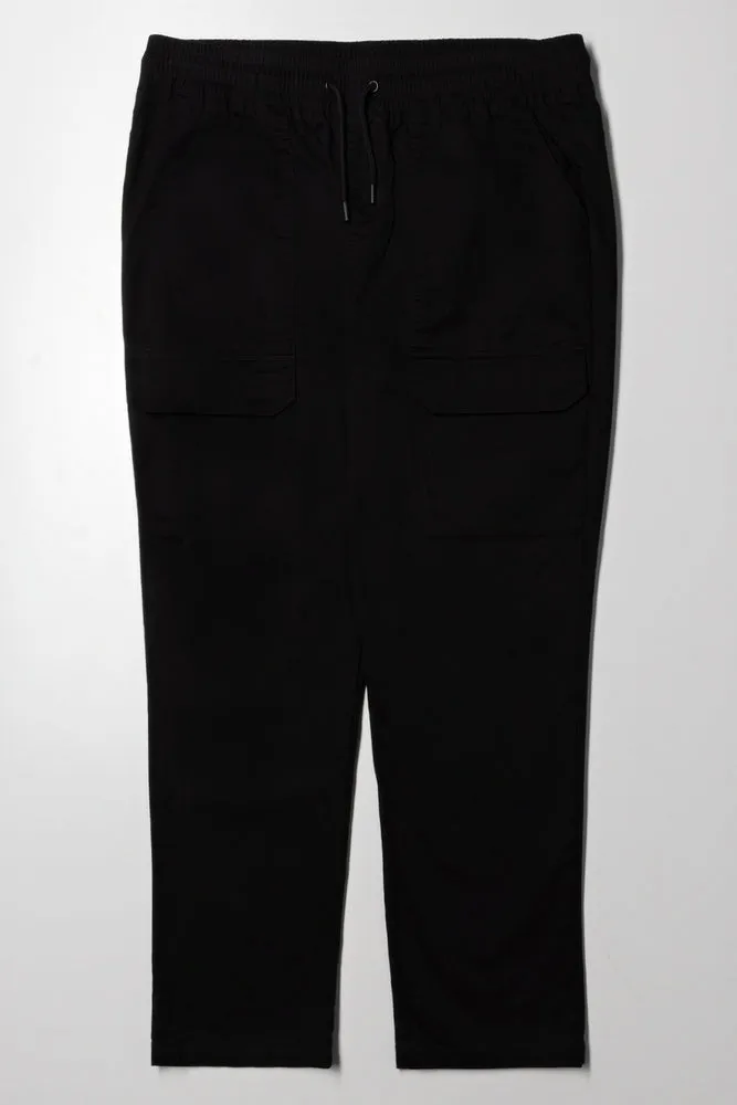 Cargo Jogger Pants Black sold by Ackermas