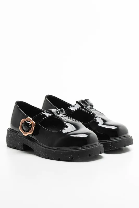 Glitter Sole Shoe Black sold by Ackermas