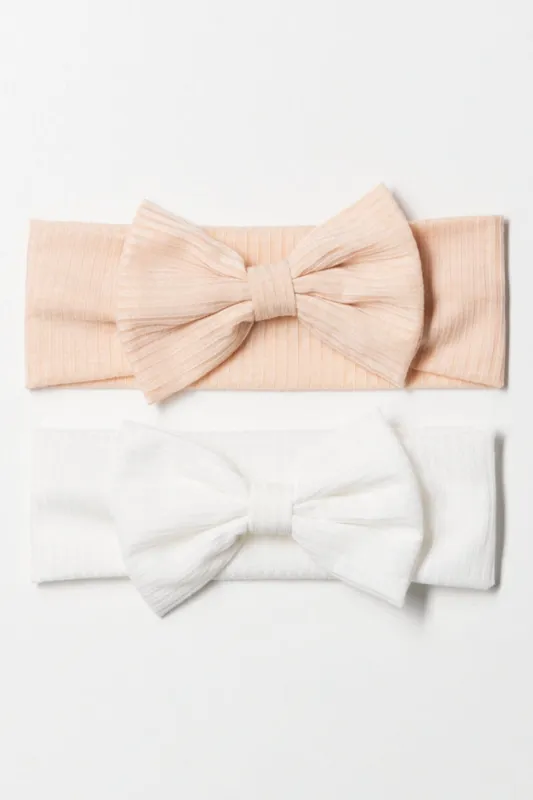2 Pack Headbands Natural And White sold by Ackermas