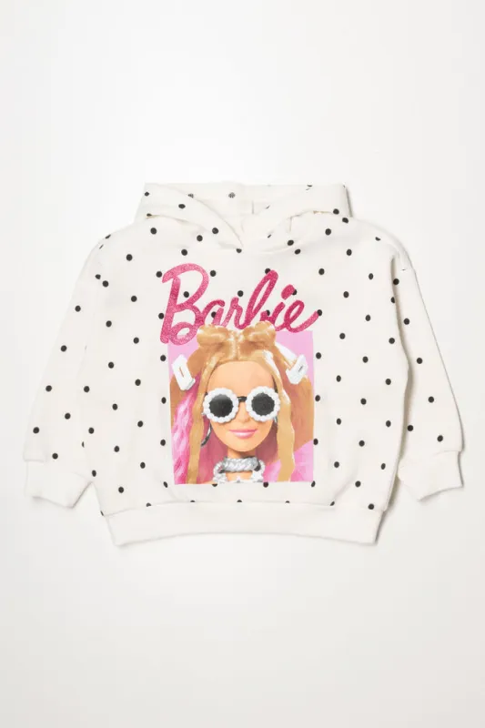 Barbie Spot Hoodie White sold by Ackermas