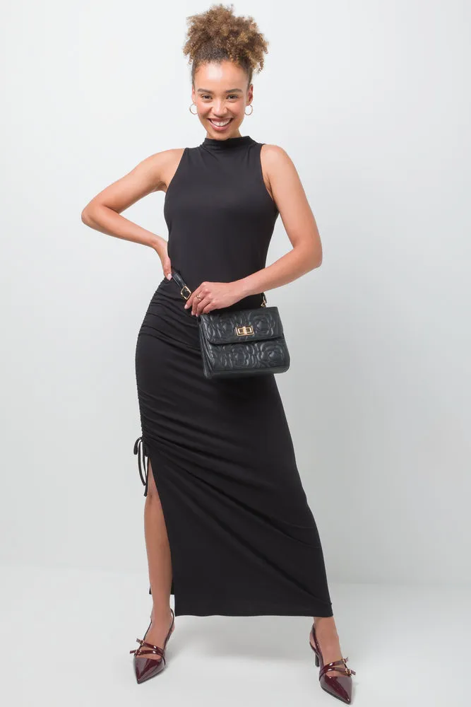 Bodycon Dress Black sold by Ackermas