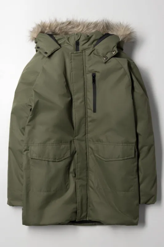 Puffer Parka Jacket Green sold by Ackermas